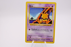 Abra 43/102 Base Set Shadowless Pokemon Card MP 1999 - Image 1