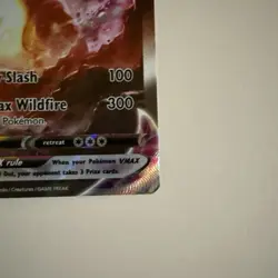 Pokemon TCG Charizard VMAX SWSH261 Sword & Shield Black Star Promo Card NM - Image 5