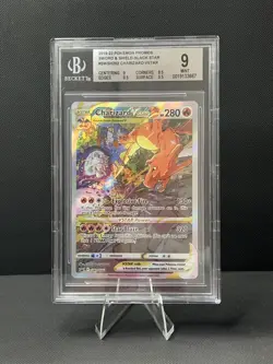 SWSH: Sword & Shield Promo Cards #SWSH262 Charizard VSTAR BGS 9 - Image 1
