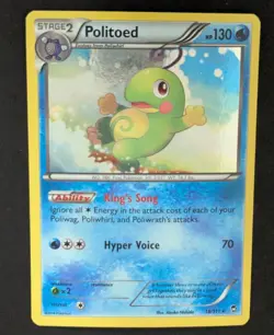 Played Holo Politoed - 18/111 (Cosmos Holo) 018/111 Promo Miscellaneous Cards - Image 1