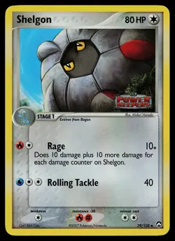Pokemon Card - Shelgon Power Keepers 39/108 Uncommon Reverse Holo Stamped - Image 1