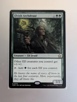 Elvish Archdruid FDN NM MTG - Image 1