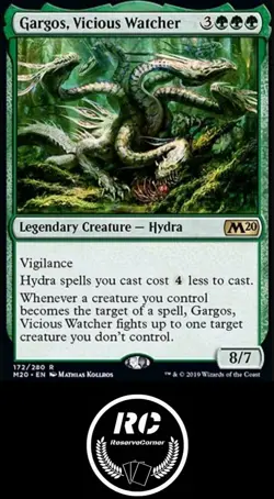 Gargos, Vicious Watcher MTG NM M20 Rare Hydra Tracked Shipping - Image 1