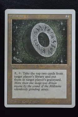 Magic The Gathering MTG MILLSTONE Revised Edition LP Lightly Played - Image 1