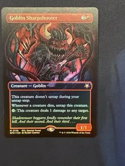 DDcards 🇨🇦 Mtg Magic The Gathering Lorwyn Eclipse Foil Goblin Sharpshooter - Image 1