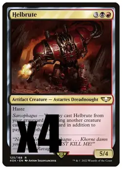 MTG | Helbrute (x4 Playset) | (NM) Warhammer 40,000 40k - Image 1