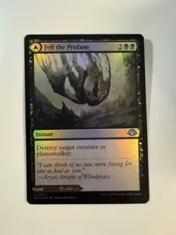 MTG / Fell the Profane / MH3 / #0244 / FOIL / Uncommon / NM - Image 1