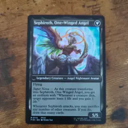 Magic The Gathering Sephiroth, Fabled SOLDIER Final Fantasy #115 Non-foil - Image 2