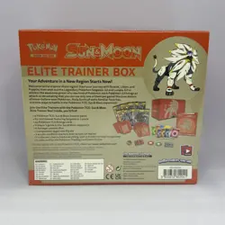 Pokemon TCG Sun and Moon ETB Solgaleo Sealed Small Tear See Images - Image 3