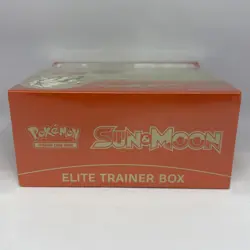 Pokemon TCG Sun and Moon ETB Solgaleo Sealed Small Tear See Images - Image 5