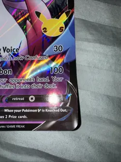 Dark Sylveon V SWSH134 NM Pokemon Celebrations Black Star Promo Card Anniversary - Image 4