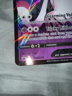 Dark Sylveon V SWSH134 NM Pokemon Celebrations Black Star Promo Card Anniversary - Image 5