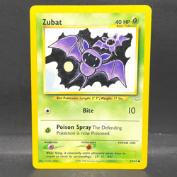 2000 POKEMON NEO REVELATION ZUBAT 59/64 (LP) COMMON - Image 1