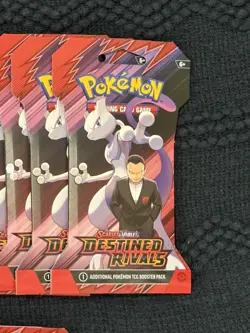 Lot of 50 DESTINED RIVALS Sealed Pokemon Booster Packs! Factory Sealed! TCG 🔥📈 - Image 4