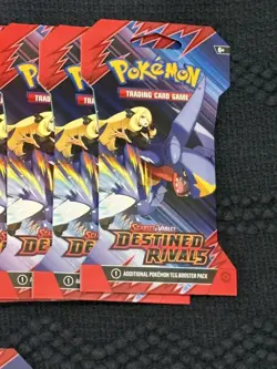 Lot of 50 DESTINED RIVALS Sealed Pokemon Booster Packs! Factory Sealed! TCG 🔥📈 - Image 5