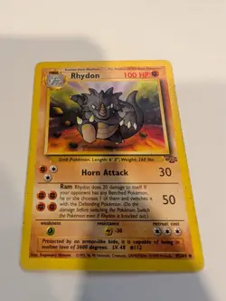 Rhydon 45/64 Jungle - Pokemon Card - Image 1
