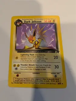 Dark Jolteon 38/82 - Team Rocket Set - Pokemon Card - Image 1