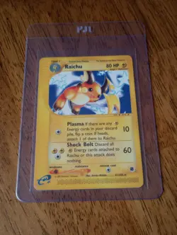 RAICHU - 61/165 - Expedition Base Set - Rare - Pokemon Card - NM - Image 1