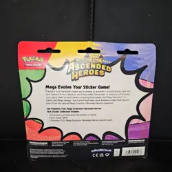 Pokemon Ascended Heroes Tech Sticker Collection Set of 2 Gengar & Charizard New! - Image 4