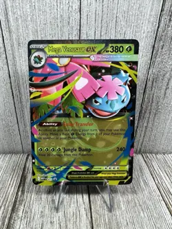 Mega Venusaur Ex Holo Mega Evolution Black Star Promo 013 Pokemon TCG - Image 1