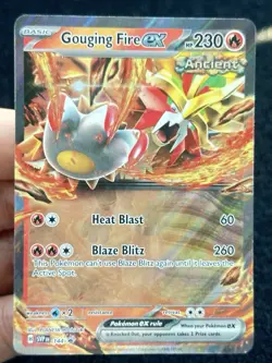 Gouging Fire ex 144 Promo - MP - Pokemon TCG Card - Image 1