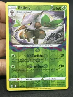 Shiftry 013/196 - Reverse holo - MP-LP - Pokemon TCG Card - Image 1