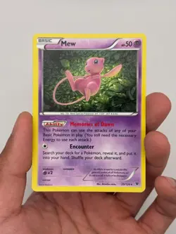 Mew - 29/124 - Non Holo Rare Fates Collide Set - Pokemon Card - NM - Image 3