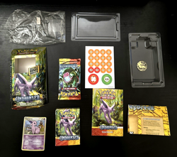 POKEMON 2010 HGSS UNDAUNTED DAYBREAK - ESPEON Theme Deck & SEALED BOOSTER PACK!! - Image 1