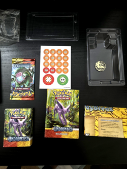 POKEMON 2010 HGSS UNDAUNTED DAYBREAK - ESPEON Theme Deck & SEALED BOOSTER PACK!! - Image 4