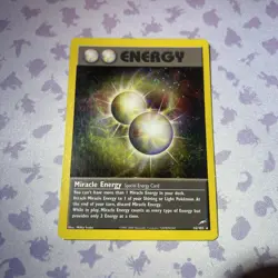 Miracle Energy - 16/105 - Pokemon Neo Destiny Unlimited Holo Rare Card HP - Image 1
