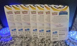7x Silver Tempest Checklane Blisters Factory Sealed Sword Shield Pokemon 2022 - Image 2