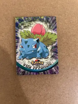 Ivysaur Topps Animated Pokemon Card Lot Vintage WOTC - Image 1