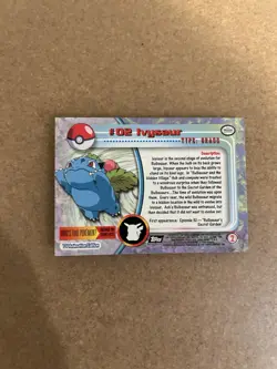 Ivysaur Topps Animated Pokemon Card Lot Vintage WOTC - Image 2