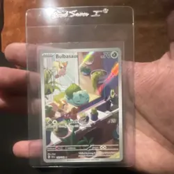 Pokemon Bulbasaur 143/142 Sv07: Stellar Crown Holo Illustration Rare - Image 1