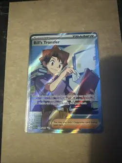 NM Bill's Transfer Ultra Rare SV: Scarlet & Violet 151 194/165 Pokemon - Image 1