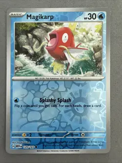 Pokemon TCG * Scarlet & Violet 151 * 129/165 Magikarp C * REVERSE HOLO * NM - Image 1