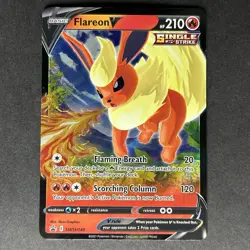 Pokemon Flareon V Sword & Shield Promo #SWSH149 - Image 1