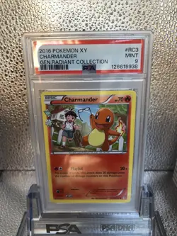 Charmander Radiant Collection #RC3 - PSA MINT 9 Generations English Pokemon - Image 1