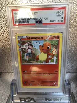 Charmander Radiant Collection #RC3 - PSA MINT 9 Generations English Pokemon - Image 2