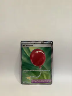 Pokemon TCG Air Balloon Full Art Trainer Card 166/132 Near Mint/Mint - Image 1