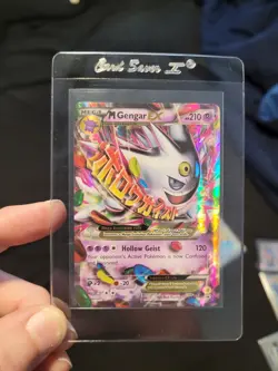2016 POKEMON XY BLACK STAR PROMO COLLECTOR CHEST #XY166 M GENGAR EX-HOLO GRADE! - Image 4