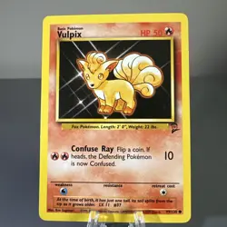 Vulpix - 99/130- Base Set 2 TCG - Pokemon NM - LP - Image 1