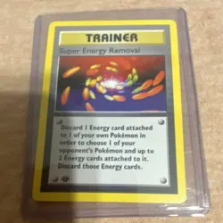 Pokemon TCG Super Energy Removal Base Set Rare 079/102 Regular English - Image 1