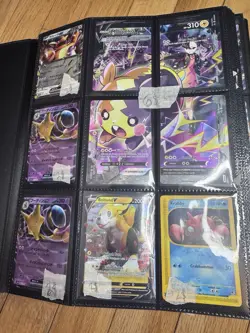 pokemon binder collection 349 cards total 40 pages All Different Some Multis - Image 1