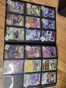 pokemon binder collection 349 cards total 40 pages All Different Some Multis - Image 4