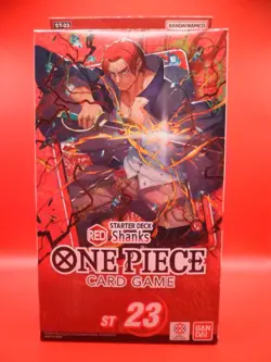 One Piece TCG Red Shanks Starter Deck ST-23 English - Image 1