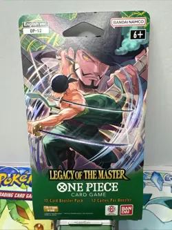 One Piece OP-12 Legacy of the Master Sleeved Booster Packs English TCG (x6) - Image 2