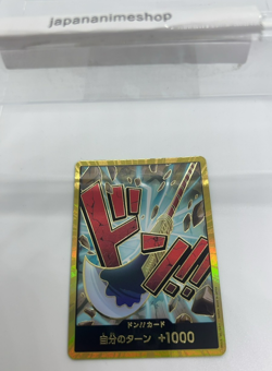 DON ! Card [Gold Frame] (Edward Newgate) ONE PIECE Card The Best PRB-01 Japanese - Image 3