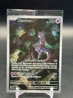 Pokemon TCG Mewtwo SVP 052 Scarlet Violet 151 Black Star Promo Card, Sealed - Image 1