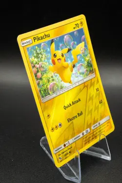Pikachu Common Hidden Fates 19/68 Lightning Reverse Holo Pokemon Card Near Mint - Image 4